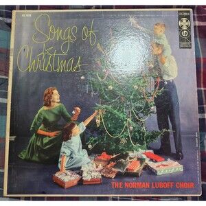 Cover Sleeve ONLY!  Songs Of Christmas The Norman Luboff Choir